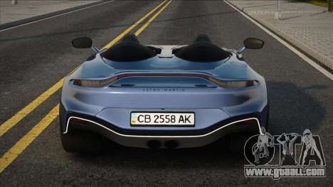 Aston Martin Speedster 2021 [UKR] for GTA San Andreas