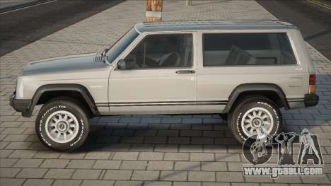 Jeep Grand Cherokee [Silver] for GTA San Andreas