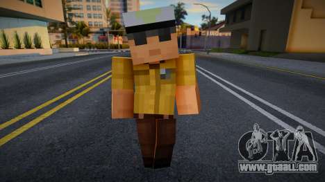 Lvpdm1 Minecraft Ped for GTA San Andreas