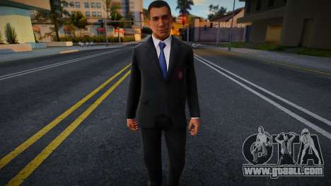 Policeman in business suit for GTA San Andreas