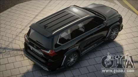 Lexus LX570 Black for GTA San Andreas