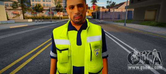 New Medic skin for GTA San Andreas