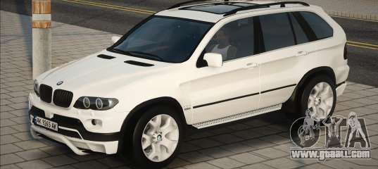 BMW X5 Ukr Plate for GTA San Andreas