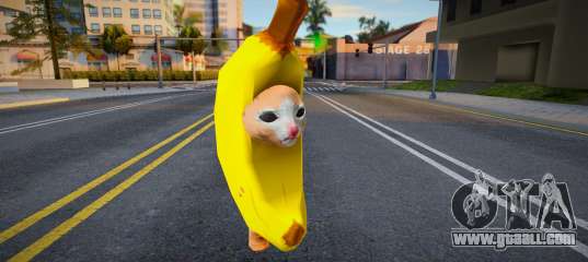 Banana Cat del meme for GTA San Andreas