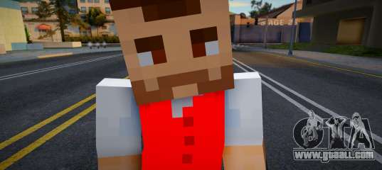 Wmyva Minecraft Ped for GTA San Andreas