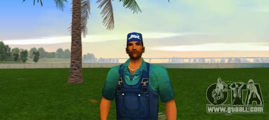 Remastered Custom Tommy [ESRGAN] Player3 for GTA Vice City