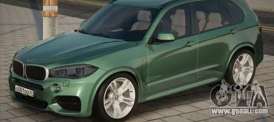 BMW X5 F15 [Green] for GTA San Andreas