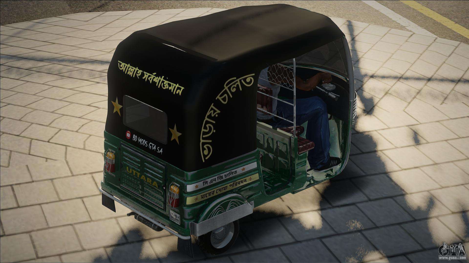 Download Bangladeshi Rickshaw for GTA 5