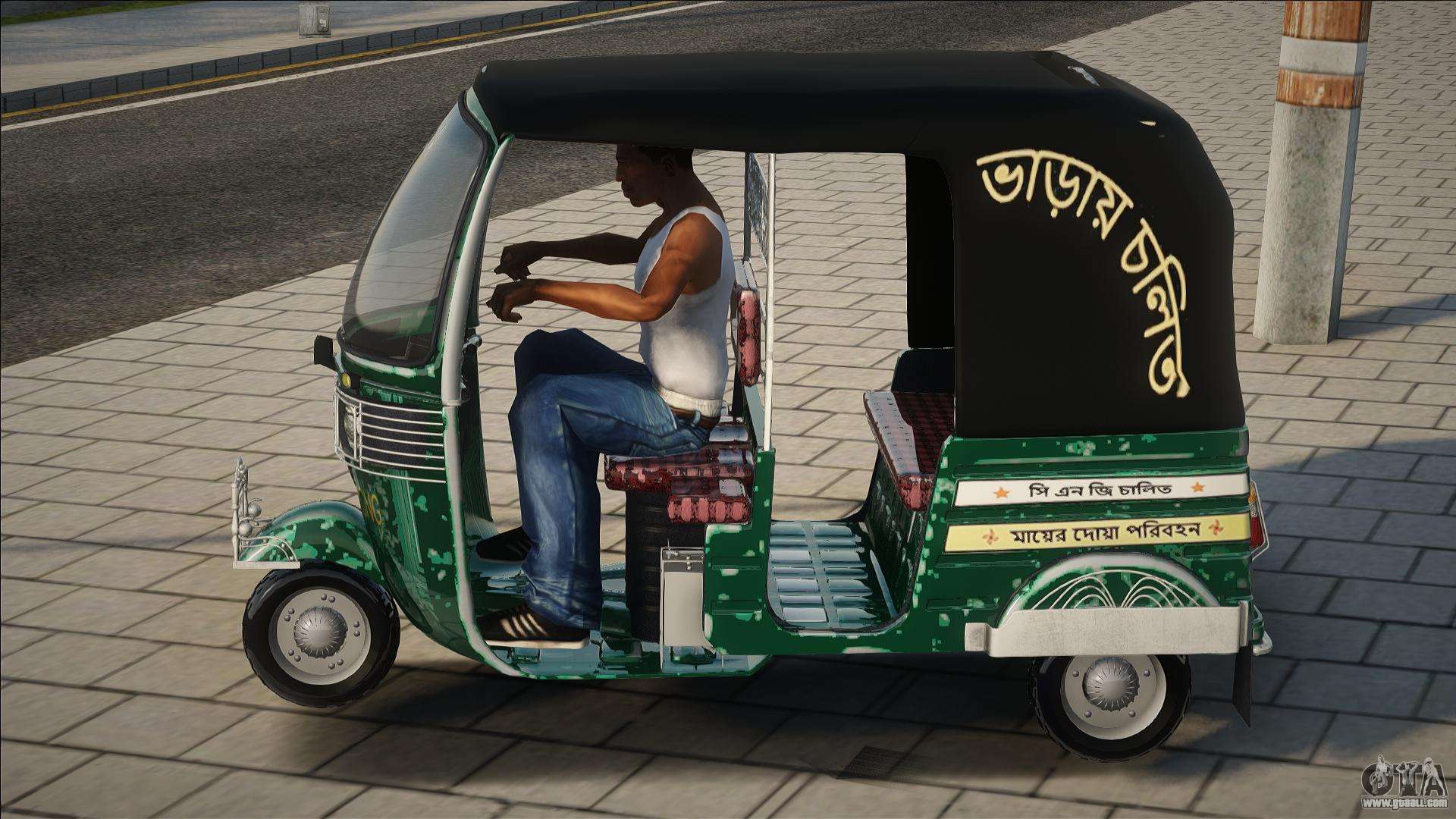 Download Bangladeshi Rickshaw for GTA 5