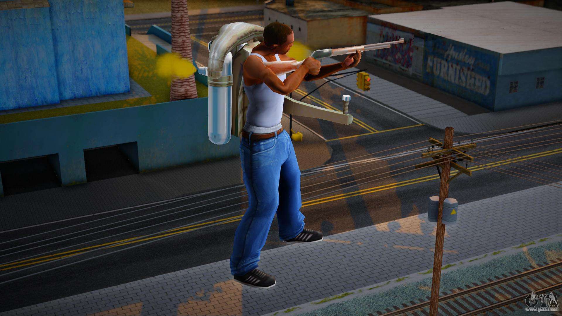 GTA San Andreas - Cadê o Game - Jetpack