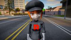 Femenina de Team Rocket Grunt de pokemon lets g for GTA San Andreas