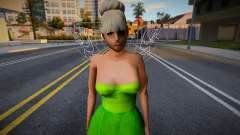 Green Girl for GTA San Andreas