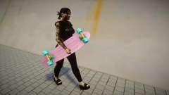 Pink Skateboard for GTA San Andreas