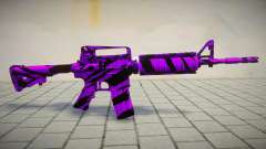 Fiolet Gun - M4 for GTA San Andreas