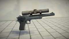 Long Muzzle Desert Eagle (Meryl Gun) - MGS4 v2 for GTA San Andreas