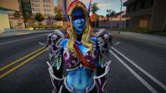 Sylvanas Windrunner Warcraft Reforged for GTA San Andreas