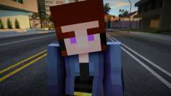 Wfyclot Minecraft Ped for GTA San Andreas