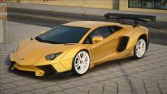 Lamborghini Aventador Yellow for GTA San Andreas