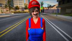DOAXVV Sayuri - Super Mario Outfit v1 for GTA San Andreas