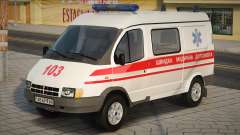 GAZ - 2217 Sobol Ambulance of Ukraine for GTA San Andreas
