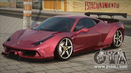 Ferrari 458 Red for GTA San Andreas