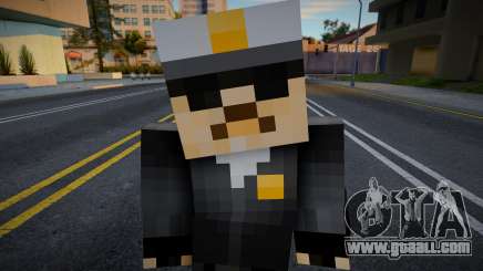 Lapdm1 Minecraft Ped for GTA San Andreas