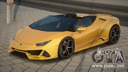 Lamborghini Huracan Spyder [Bel] for GTA San Andreas