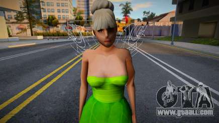 Green Girl for GTA San Andreas