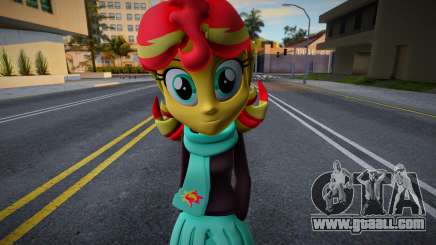 Sunset Shimmer New Custom - MLP for GTA San Andreas