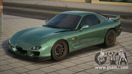 Mazda RX7 [Green] for GTA San Andreas