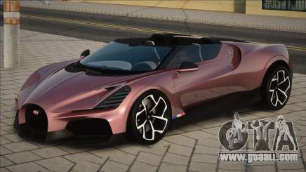 Bugatti Mistral 2023 UKR for GTA San Andreas
