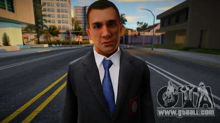 Policeman in business suit for GTA San Andreas