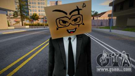 Fivem Cardboard Head for GTA San Andreas