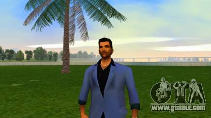Remastered Custom Tommy [ESRGAN] Player2 for GTA Vice City