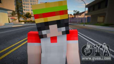 Wfyburg Minecraft Ped for GTA San Andreas