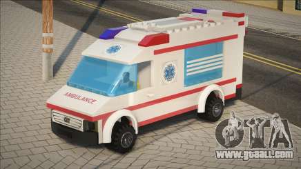 Lego Ambulance [Evil] for GTA San Andreas