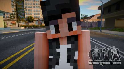 Swfyri Minecraft Ped for GTA San Andreas