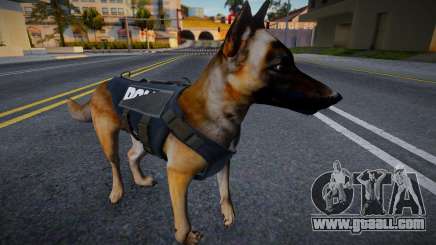 Dog Police (cachorro policial) for GTA San Andreas