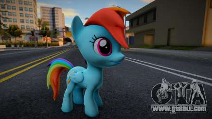 My Little Pony Mane Six Filly Skin v8 for GTA San Andreas