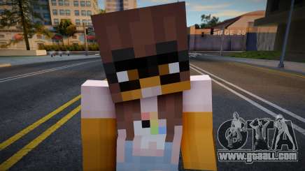 Wfybu Minecraft Ped for GTA San Andreas