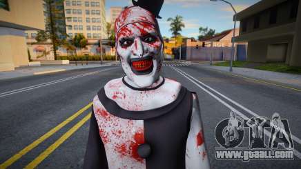 Payaso De La Pelicula Terrifier for GTA San Andreas