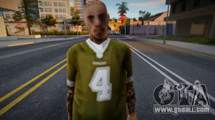 Tattooed gang member from The Vagos Gang for GTA San Andreas