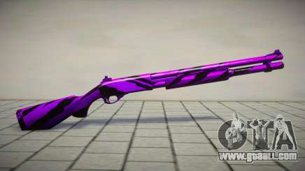 Fiolet Gun - Chromegun for GTA San Andreas