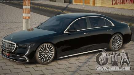 Mercedes-Benz W223 [Black] for GTA San Andreas