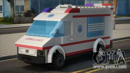 Lego Ambulance [CCD] for GTA San Andreas