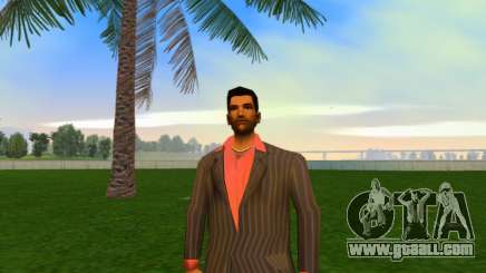 Remastered Custom Tommy [ESRGAN] Player9 for GTA Vice City