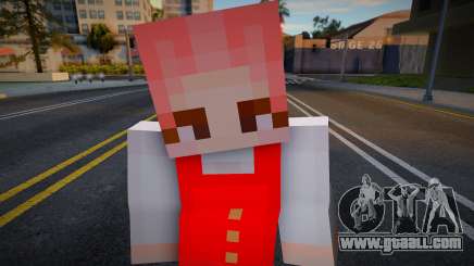 Wfycrp Minecraft Ped for GTA San Andreas