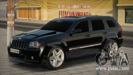 Jeep SRT 2008 UKR Plate for GTA San Andreas