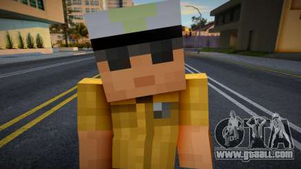 Lvpdm1 Minecraft Ped for GTA San Andreas