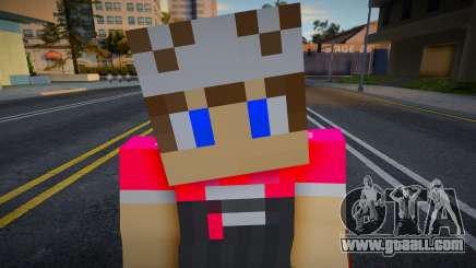 Wmyro Minecraft Ped for GTA San Andreas